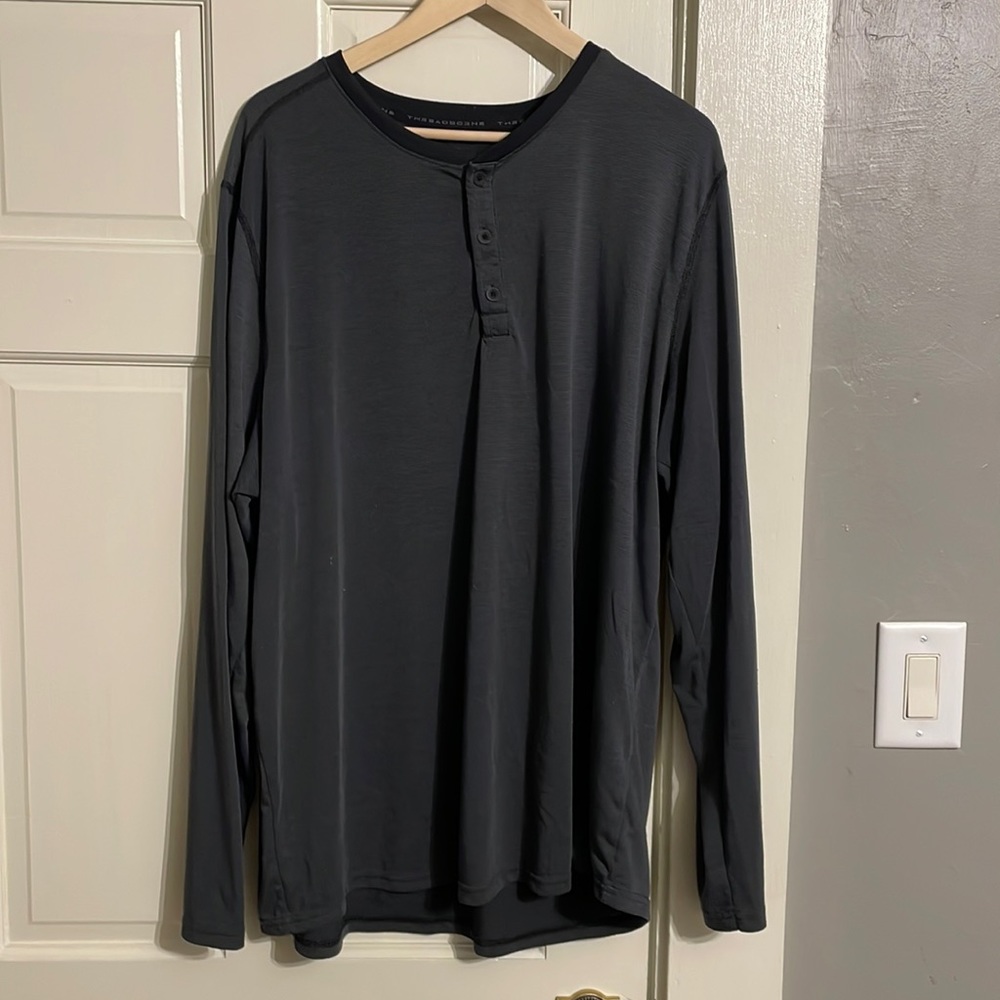 3XL grey under armour long sleeve T-shirt